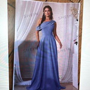 Blue Wedding Guest/Bridesmaid Dress Size 6